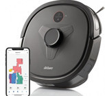 Arzum AR4304 Robotek X4 Haritalı Moplu Çift Fırçalı Hepa Filtreli 2000 Pa Siyah Robot Süpürge ve Paspas