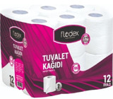 Flodex 2 Katlı 12'li Rulo Tuvalet Kağıdı