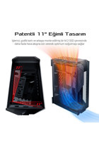 Asus Rog Z11 RGB Mesh Sıvı Soğutmalı 4 Fanlı Siyah Dikey Kullanım Tower Oyuncu Bilgisayar Kasası