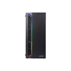 Rampage Victory RGB Mesh Sıvı Soğutmalı 6 Fanlı Siyah Dikey Kullanım Micro ATX Oyuncu Bilgisayar Kasası