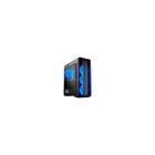 Everest Rampage Prestige RGB Mesh Sıvı Soğutmalı 4 Fanlı Siyah Dikey Kullanım Mid Tower Oyuncu Bilgisayar Kasası