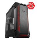 Asus Tuf Gaming GT501 RGB Mesh Sıvı Soğutmalı 7 Fanlı Siyah Dikey Kullanım Mid Tower Oyuncu Bilgisayar Kasası