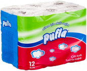 Pufla 2 Katlı 12'li Rulo Tuvalet Kağıdı