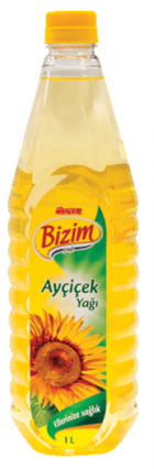 Bizim Pet Ayçiçek Yağı 1 lt
