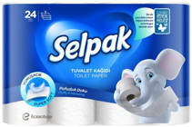 Selpak Hijyen 3 Katlı 24'lü Rulo Tuvalet Kağıdı