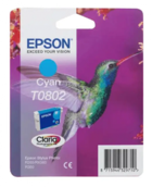 Epson T0802 Orijinal Mavi Mürekkep Kartuş