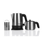 Arnica IH33150 Çelik Demlikli 1800 W Çelik Gövdeli İnox Retro Çay Makinesi