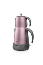 Arzum AR3078 Çelik Demlikli 1650 W Çelik Gövdeli Lila Retro Çay Makinesi