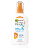 Garnier Ambre Solaire Sensitive Advanced 50+ Faktör Yağlı Bebek ve Çocuk Güneş Kremi 200 ml