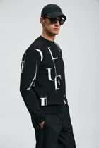 Lufian Tiffany Siyah Erkek Sweatshirt 112030184 Siyah