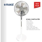 Raks SF 16 Eco Plus 16 inç 3 Kademeli Yer Kullanımlı Kule Tipi Vantilatör
