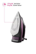 Altus AL-719 3050 W Optimal Seramik Tabanlı Yatay Şok Buharlı Ütü