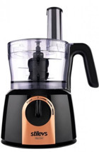 Stilevs Maxi Chef Doğrayıcılı Rendeli 1000 W Mini Mutfak Robotu Rosegold