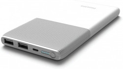 Philips DLP9001N 10000 mAh Hızlı Şarj Micro USB Çoklu Kablolu Powerbank Beyaz