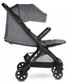 Easywalker Buggy Snap Katlanabilir Tek Elle Kapanan 360 Derece Dönen Tam Yatar Kabin Tipi Travel Sistem Bebek Arabası Gri
