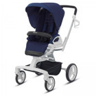 Inglesina Quad Çift Yönlü Katlanabilir Tek Elle Kapanan 360 Derece Dönen Tam Yatar Puset Bebek Arabası Lacivert
