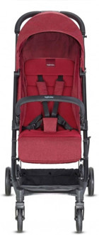Inglesina Sketch Katlanabilir Tek Elle Kapanan 360 Derece Dönen Tam Yatar Kabin Tipi Puset Bebek Arabası Kırmızı