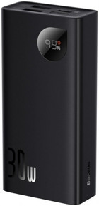 Baseus Adaman 10000 mAh Hızlı Şarj Dijital Göstergeli USB & Type C Çoklu Kablolu Powerbank