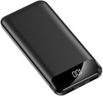 Concord C-122 20000 mAh Hızlı Şarj Dijital Göstergeli USB & Type C Çoklu Kablolu Powerbank