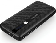 Philips DLP2710NB 10000 mAh Hızlı Şarj Işıklı Dijital Göstergeli Micro USB Çoklu Kablolu Powerbank