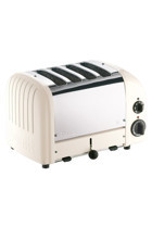 Dualit Classic 47045 4 Dilim Kırıntı Tepsili 2200 W Krem Ekmek Kızartma Makinesi