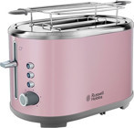 Russell Hobbs 25081-56 Bubble 2 Dilim Kırıntı Tepsili Telli Akıllı 930 W Pembe Retro Mini Ekmek Kızartma Makinesi
