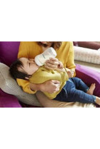 Philips Avent Natural Polipropilen Gaz Yapmayan Antikolik Hızlı Akışlı Kulpsuz 6+ Ay Şeffaf Yuvarlak Uçlu Bebek Biberon 330 ml