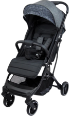 Prego Baby Lotus Katlanabilir Tek Elle Kapanan 360 Derece Dönen Tam Yatar Kabin Tipi Puset Bebek Arabası Füme