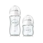 Philips Avent Natural Cam Gaz Yapmayan Antikolik Yenidoğan Yavaş Akışlı Kulpsuz 0+ Ay Şeffaf Yuvarlak Uçlu Bebek Biberon Seti 240 ml + 120 ml