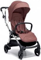 Mamas & Papas Airo Çift Yönlü Katlanabilir Tek Elle Kapanan 360 Derece Dönen Tam Yatar Kabin Tipi Travel Sistem Bebek Arabası Bordo