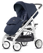 Inglesina Trilogy Çift Yönlü Katlanabilir Tek Elle Kapanan 360 Derece Dönen Tam Yatar Puset Bebek Arabası Lacivert