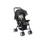Sunny Baby SB-315 Smart Çift Yönlü Katlanabilir 360 Derece Dönen Tam Yatar Kabin Tipi Puset Bebek Arabası Siyah