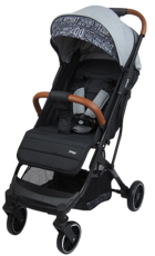 Prego Baby Lotus Katlanabilir Tek Elle Kapanan 360 Derece Dönen Tam Yatar Kabin Tipi Puset Bebek Arabası Gri