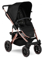 ABC Design Salsa 4 Diamond Edition Çift Yönlü Katlanabilir 360 Derece Dönen Tam Yatar Puset Bebek Arabası Siyah
