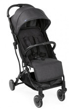 Chicco Trolley Me Katlanabilir Tek Elle Kapanan 360 Derece Dönen Tam Yatar Kabin Tipi Puset Bebek Arabası Siyah