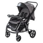 Baby Care BC-500 Combo Çift Yönlü Katlanabilir 360 Derece Dönen Tam Yatar Puset Bebek Arabası Siyah