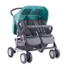 Lorelli 1002007 Twin Katlanabilir Tek Elle Kapanan 360 Derece Dönen Tam Yatar Puset Bebek Arabası Yeşil