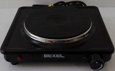 Bexel BP-10 Emaye 1 Gözlü Elektrikli Set Üstü Siyah Ocak