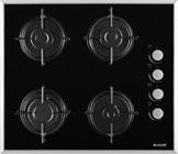 Arçelik OCD 608 YI Siyah Cam 4 Gözlü Doğalgazlı Ankastre Ocak
