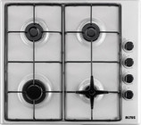 Altus AL-83 GS Metal 4 Gözlü Doğalgazlı Set Üstü Gümüş Ocak