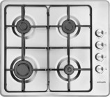 Eminçelik EC-AH 3140 X60 Emaye 4 Gözlü Doğalgazlı Ankastre Inox Ocak
