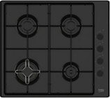 Beko HTZG 64120 SB Metal 4 Gözlü Doğalgazlı Set Üstü Siyah Ocak