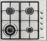 Vestel AO-6004 X-DW 4 Gözlü Paslanmaz Çelik Wok Gözlü Doğalgazlı Ankastre Inox Ocak
