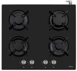 Regal SO 6041 SC Siyah Cam 4 Gözlü Doğalgazlı Set Üstü Ocak