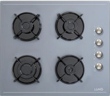 Luno LC5335S01 Gri Cam 4 Gözlü Doğalgazlı Ankastre Ocak