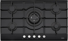 Franke FHNG 905 4G TC BK C Wok Gözlü Siyah Cam 5 Gözlü Doğalgazlı Ankastre Ocak