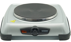 Woox W-2030 Emaye 1 Gözlü Elektrikli Set Üstü Inox Ocak