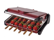 Akel AB670 Ayaklı Kapaklı 1200 W Şişli Çift Taraflı Şişli Dumansız Alüminyum Elektrikli Izgara