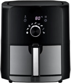Dalle DL- AF558T2 XL Airfryer 5.5 lt Tek Hazneli Yağsız Sıcak Hava Fritözü Gümüş