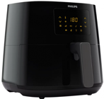 Philips 5000 Series Connected HD9280/90 Airfryer 6.2 lt Tek Hazneli Izgara Yapan Led Ekranlı Sıcak Hava Fritözü Siyah